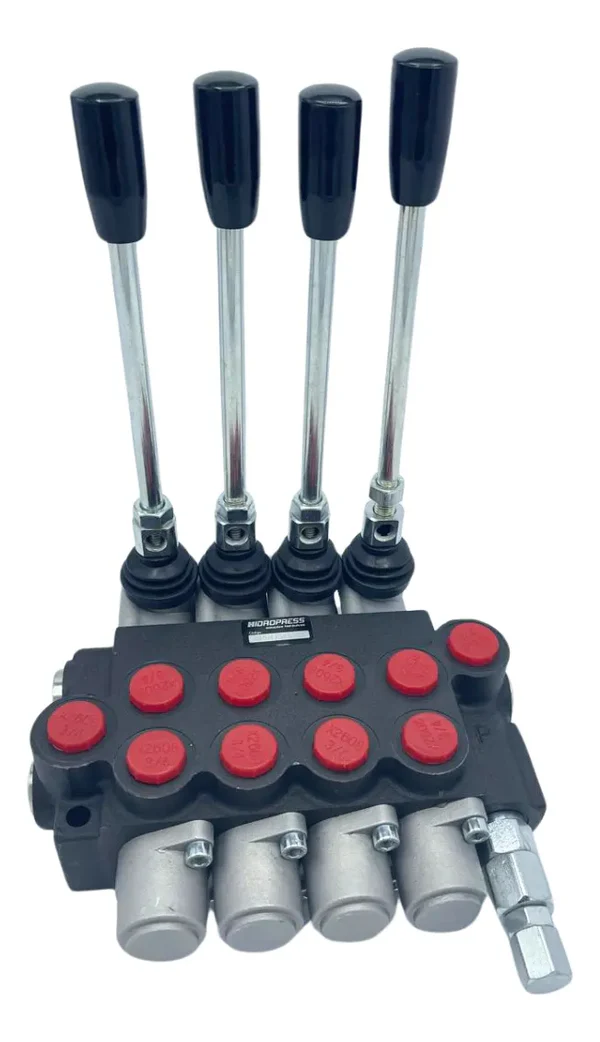 COMANDO HIDRAULICO MANUAL 4 VIAS 40/50LTS