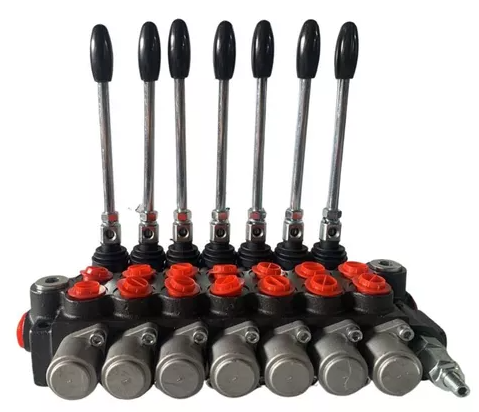 COMANDO HIDRAULICO MANUAL 7 VIAS 40/50LTS