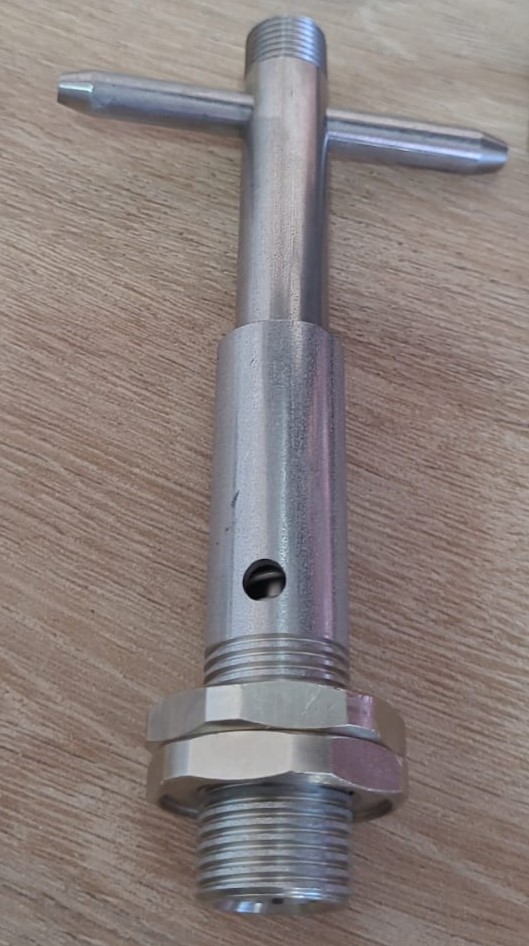 VALVULA INOX GEOLINE PARA INCORPORADOR
