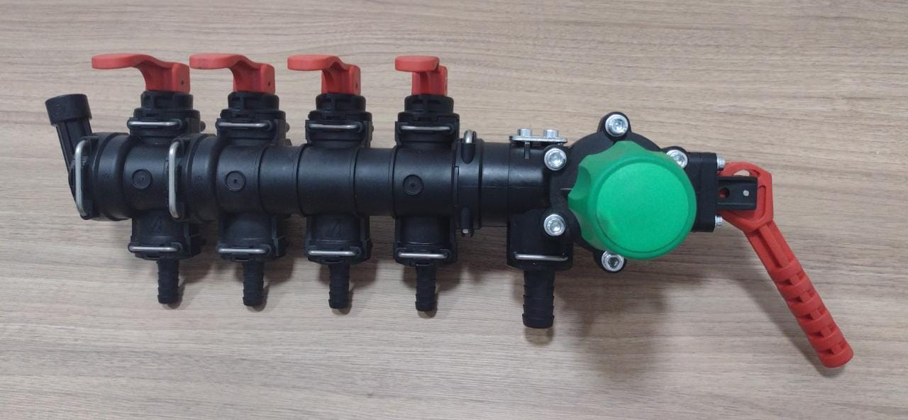 COMANDO DE AGUA MANUAL 4 VIAS ARAG