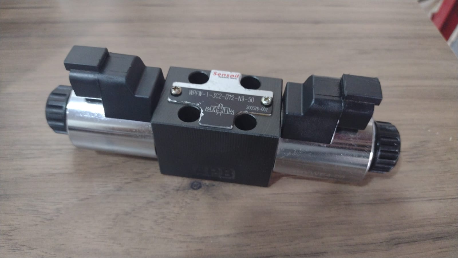 VALVULA DE SESSAO DUPLA COMANDO SENSOR CETOP 2