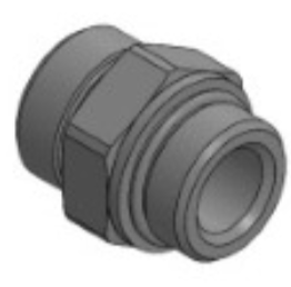 ADAPTADOR SPYDER UMA 25X1.5/16"UNF-S