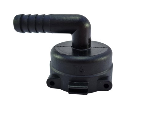 CONEXAO PLASTICA CURVA 90 ENGATE FEMEA T4 X D.13