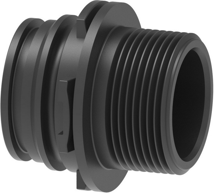 CONEXAO PLASTICA TIPO NIPEL T7 M X G2 M