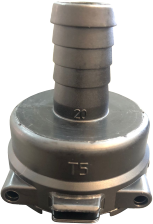 CONEXAO PLASTICA RETA ENGATE FEMEA T5 X D.20