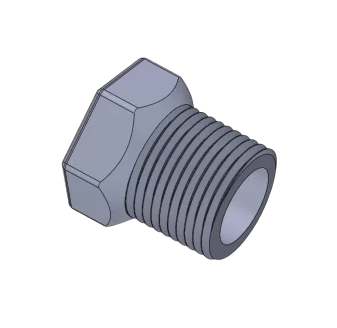 TAMPAO DO TUBO INOX 19MM