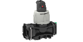 KIT FLUXOMETRO E SUPORTE T5 WOLF 2.5/50LT 20 BAR - ARAG