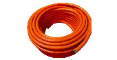 MANGUEIRA MAZAFLEX PULVERMASTER 1/4" - 750 PSI - LARANJA