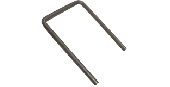 GRAMPO T6 INOX D.4 CENTRO 47 MM