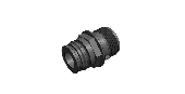CONEXAO PLASTICA PROLONGADOR DO TUBO 19MM X T3